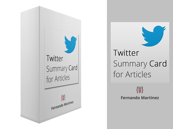 Twitter Summary Card for Articles